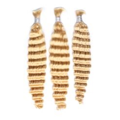 #613 Color Deep Wave Virgin Human Braided Hair Bulk 10-30 inch Wholesale Raw Hair