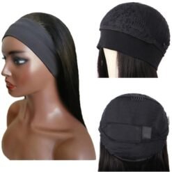 100% Virgin Brazilian Human Hair Headband Wigs For Wholesale