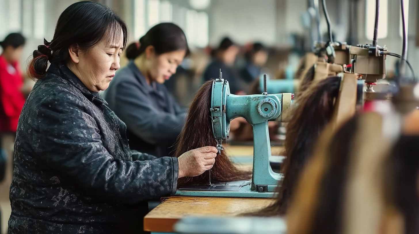 human hair factory
