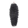 Burmese Curly Micro Ring Loop Miracle Knots Feather Crochet Hair Extension Remy Hair
