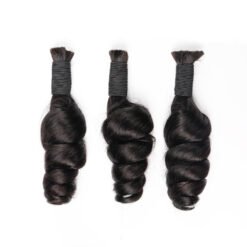 Loose Wave Virgin Human Braiding Hair Bulk 10-30 inch Wholesale Raw Hair
