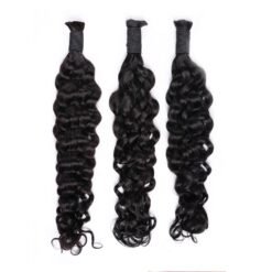 Natural Wave Virgin Human Braiding Hair Bulk 10-30 inch Wholesale Raw Hair