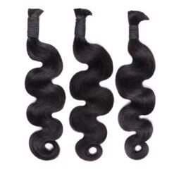 Body Wave Virgin Human Braiding Hair Bulk 10-30 inch Wholesale Raw Hair