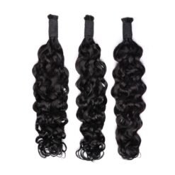 Water Wave Virgin Human Braiding Hair Bulk 10-30 inch Wholesale Raw Hair